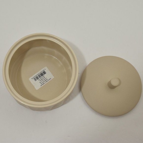 Kate Spade Lenox Castle Peak Creamer & Sugar Bowl & Lid New Neutral Hazelnut - Picture 4 of 8